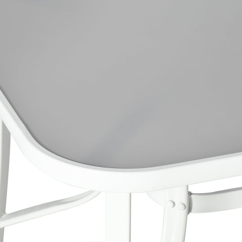 Outsunny Seven-Piece Outdoor Dining Set - Grey