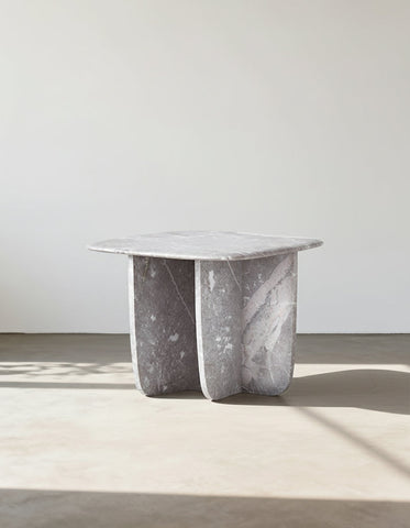 Farina Side Table, Marble