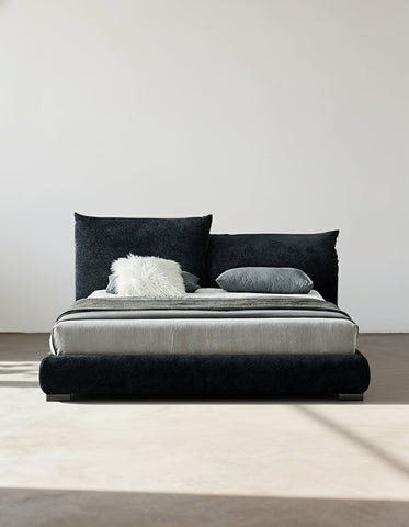 Zuri King Size And Super King Size Bed, Corduroy