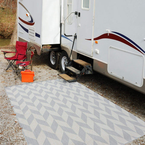 Ecology Outdoor Rug Grey | 600G