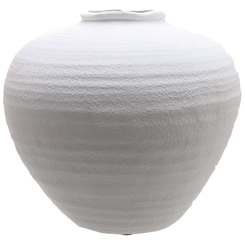 Regola  Matt White Ceramic Vase Large