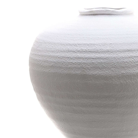 Regola  Matt White Ceramic Vase Large
