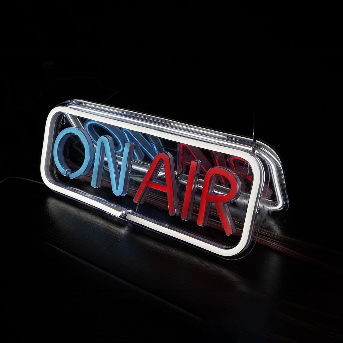 ON AIR Neon Signs, LED Studio Live Decorative Lights, Streaming Recording Sign, USB Connected, for Streamers Influencers Gamers Room Bar Club Home