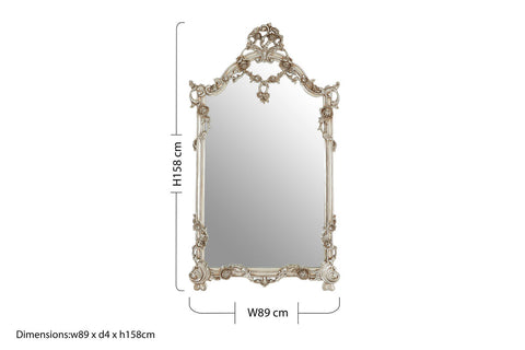 Juliet Rectangular Framed Wall Mirror