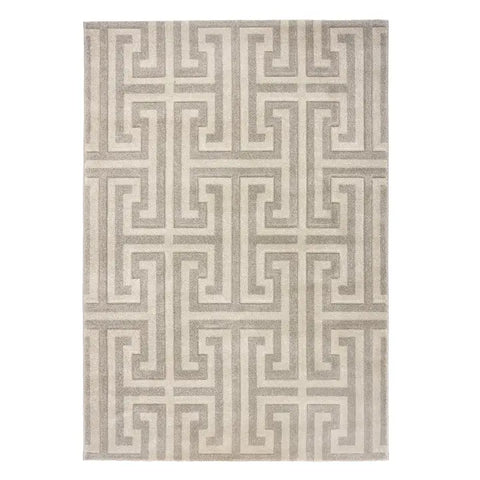 Origins Greek Key Rug | Taupe/Beige