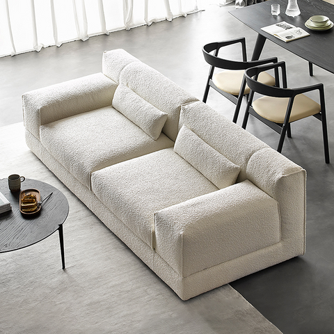 Eliana Two Seater / Three Seater Sofa, Black Or White
