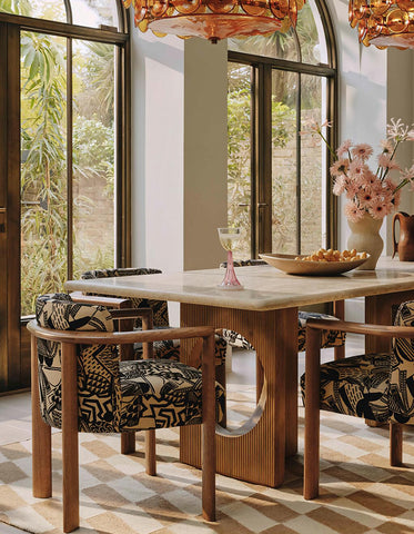 Boucheron Matching Dining Chair, Solid Wood