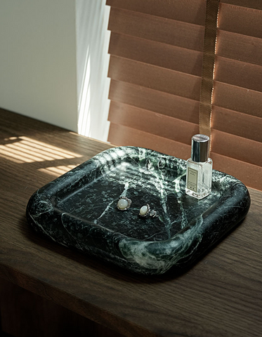 Mirembe Decorative Tray, Marble