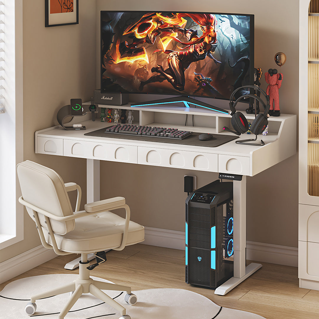 Freya Smart Standing Office Desk, Up And Down, Electric Height Adjustable