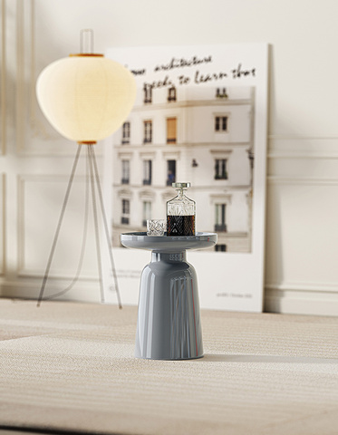 Leocadia Small Side Table, Coffee Side Table, Wood