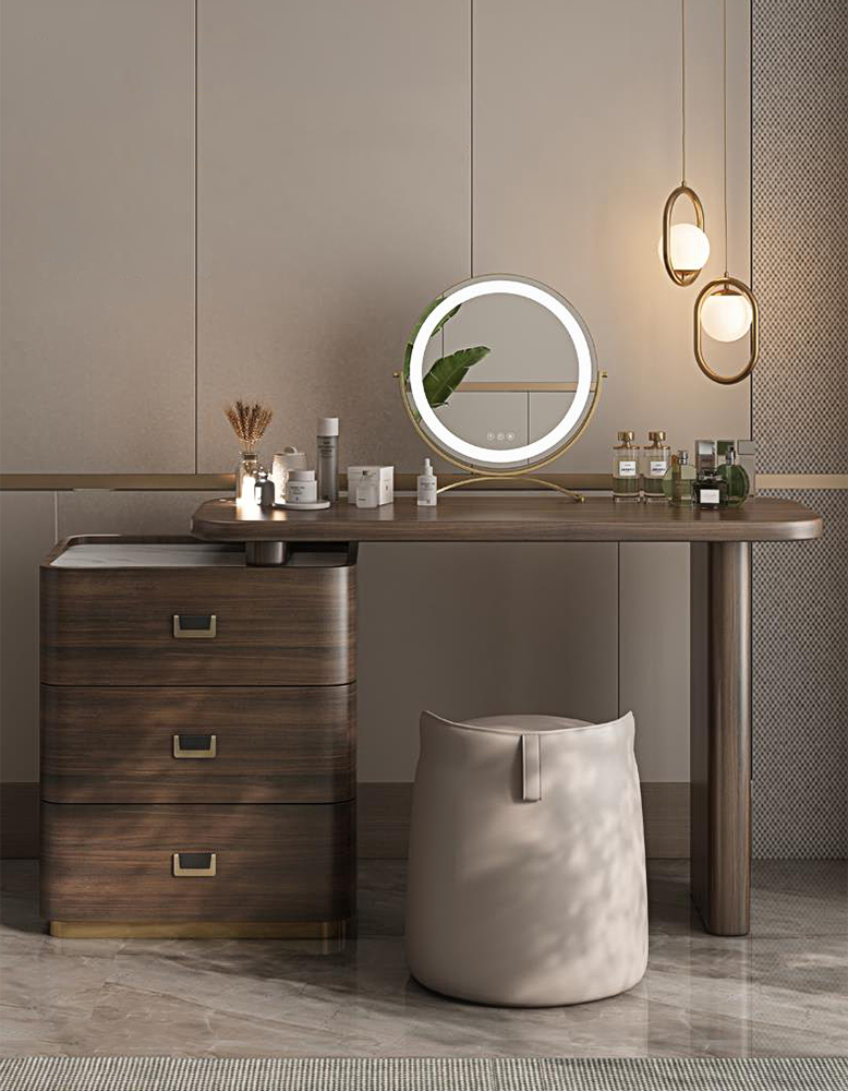 Harvey Dressing Table With Side Drawer