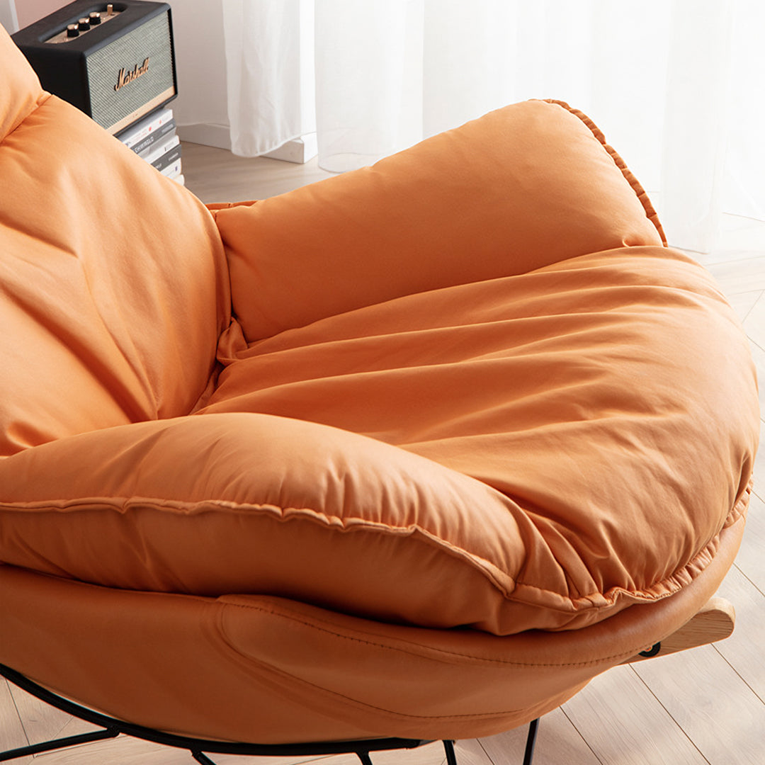 Benitez Rocking Chair With Footstool, More Colors