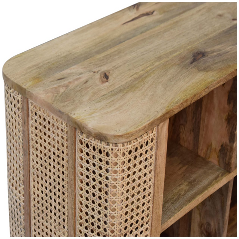Artisan Furniture Solid Mango Wood Larissa Open Double Cabinet