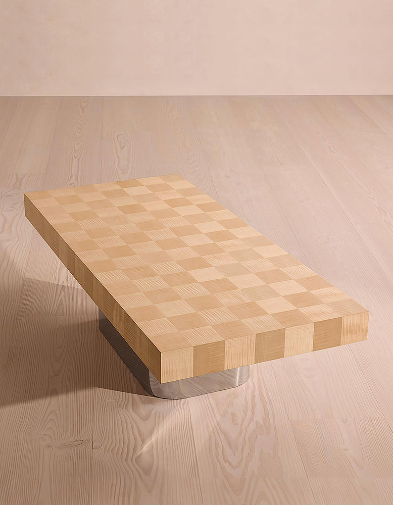 Abrahams Rectangle Coffee Table, Wood