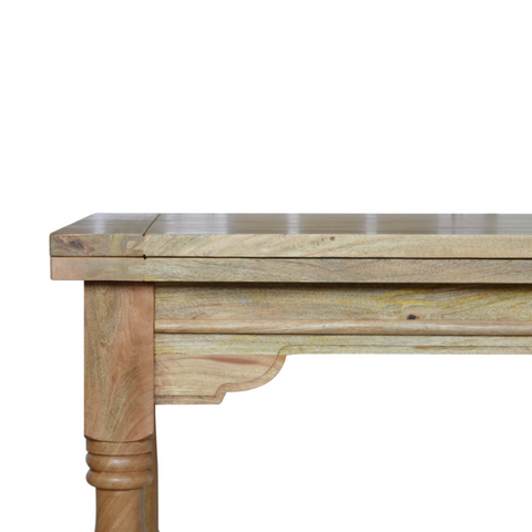 Artisan Furniture Solid Mango Wood Granary Butterfly Dining Table