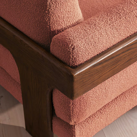 Liwanag Three Seater Sofa, Boucle