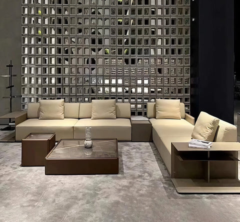 Myers Five Seater Corner Sofa, With Storage, L Shape Modular Sofa