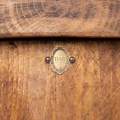 Bespoke Rustic Side Stand - Wood Cabinet Unit with Shelf