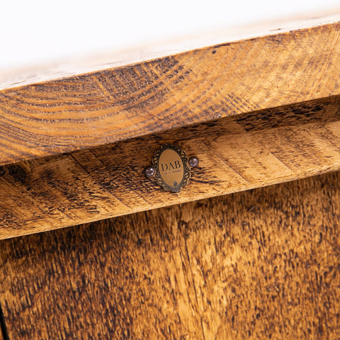 Handmade Kitchen Island - Wooden Breakfast Bar with Storage