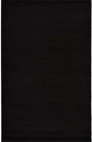 Maestro Solid Black Rug