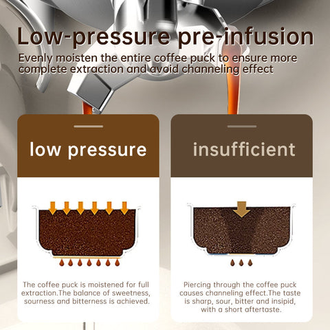 Italian-style Grinder Integrated Coffee Machine