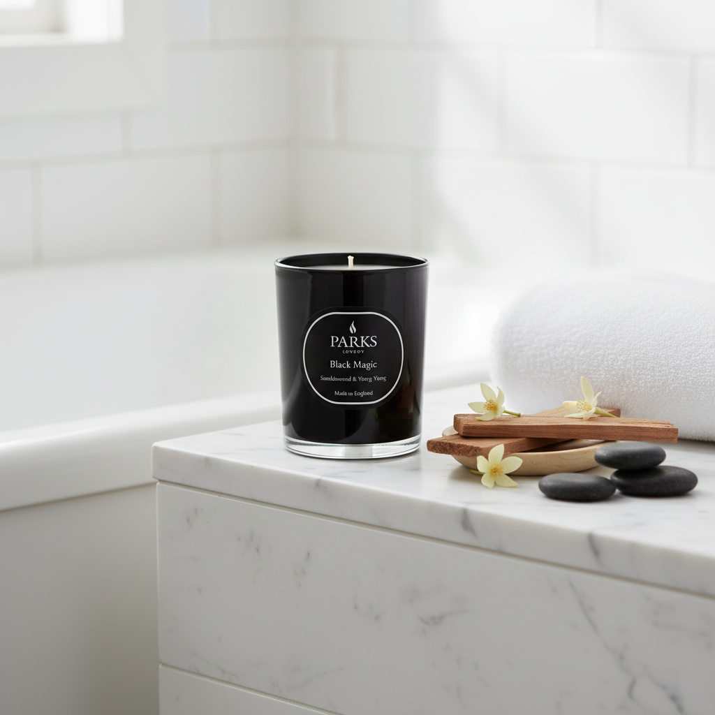 SANDALWOOD & YLANG YLANG 1 WICK SCENTED CANDLE 180G