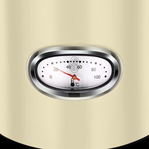 Russell Hobbs Electric Kettle (1.7L, Rapid Boil function, Perfect Pour Spout, Stainless Steel accents, Retro design, Removable washable filter, Water