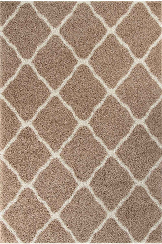 Moroccan Beige Shaggy Rug | 720