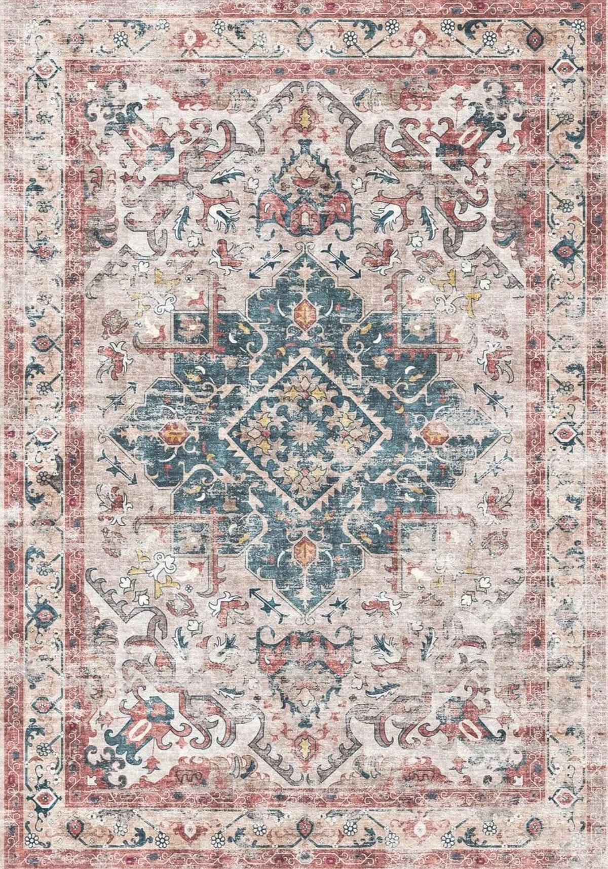 Buram Vintage Washable Rug