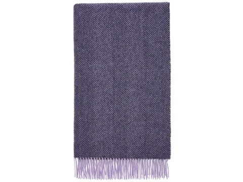 Sweet Shop Herringbone Pure New Wool Throws