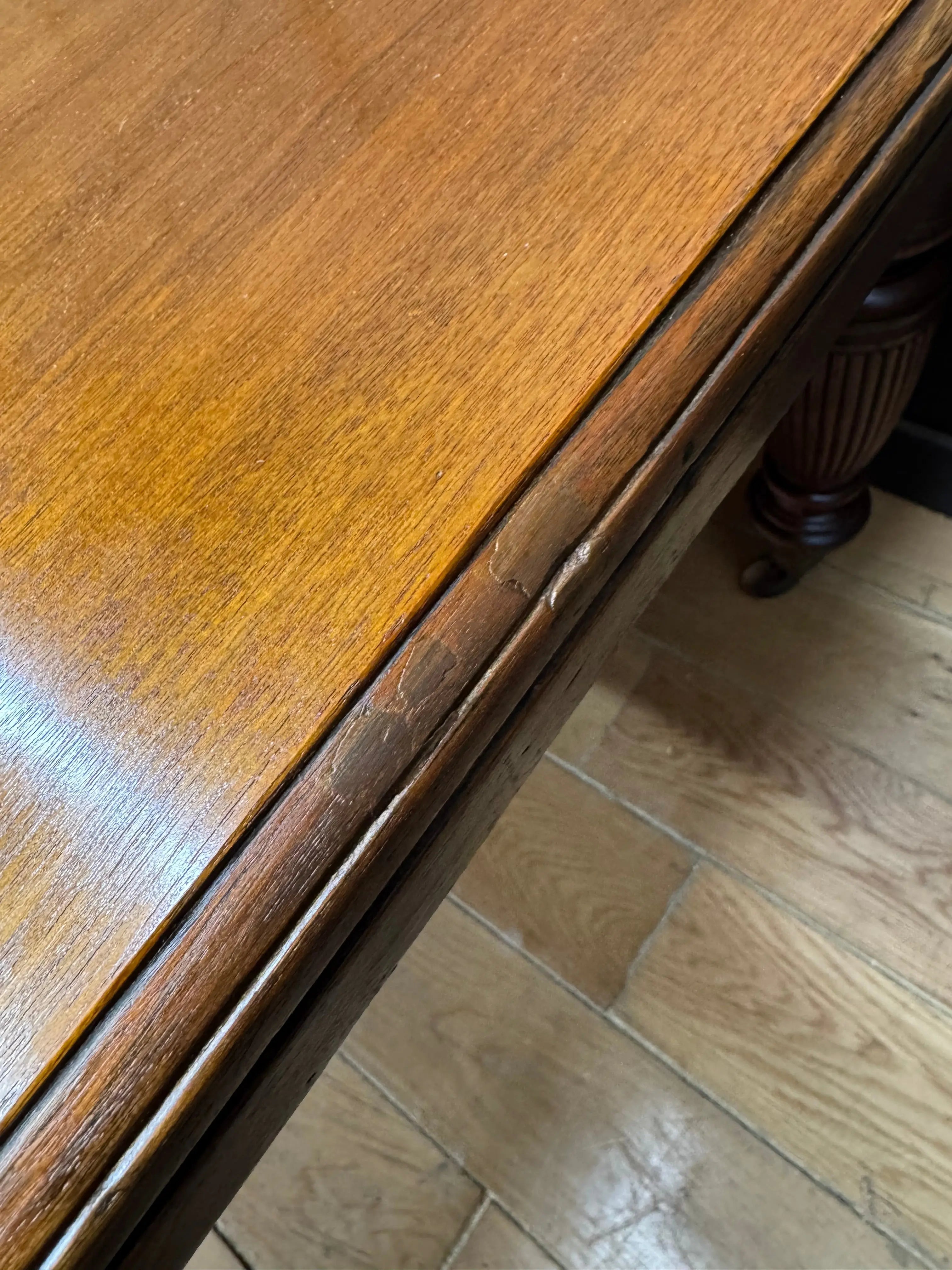 Victorian Solid Walnut Extending Dining Kitchen Table Seats 8 to 10 Antique