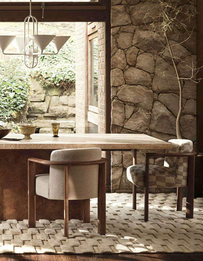 Boucheron Matching Dining Chair, Solid Wood