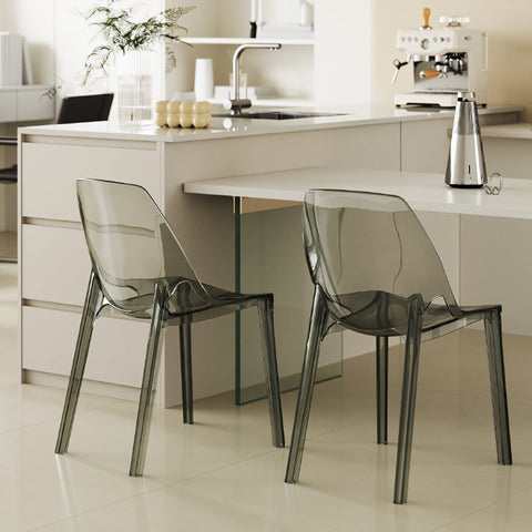 Schmitt Ghost Chair, Plastic Dining Chair, Acrylic