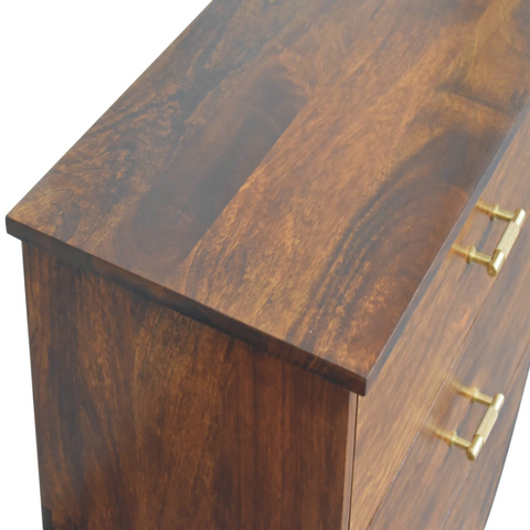 Artisan Furniture Solid Mango Wood Agra Chest of Drawers