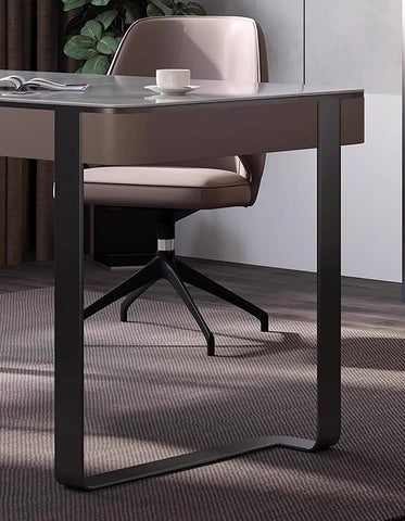 Hanna Office Desk, Sintered Stone