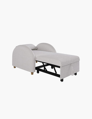 Goh Single Sofa Bed, Boucle