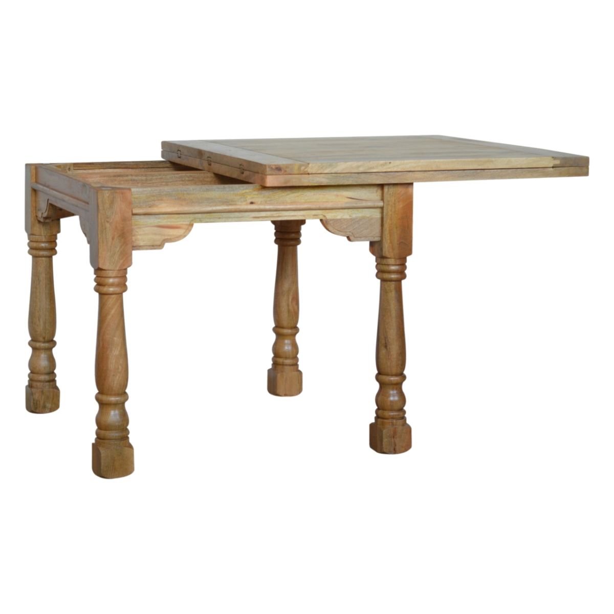 Artisan Furniture Solid Mango Wood Granary Butterfly Dining Table