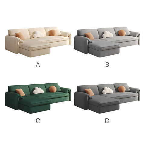 Bhatnagar Three Seater Corner Sofa Bed With Storage