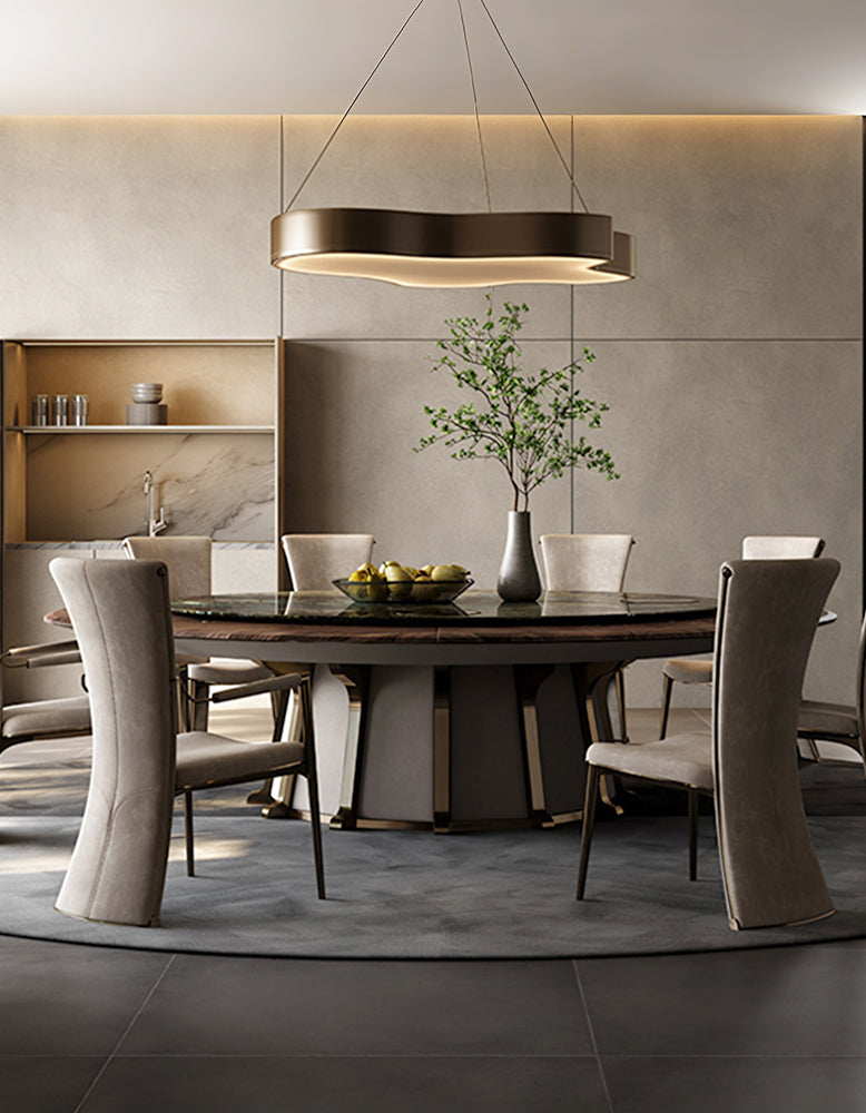 Albrecht High Back Dining Chair, All Real Leather