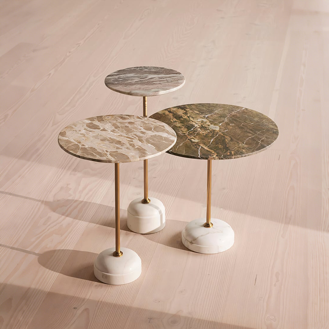 Tarantino Side Table, Marble