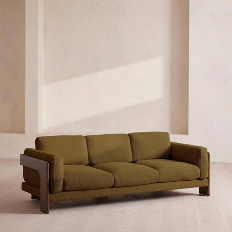 Liwanag Three Seater Sofa, Boucle