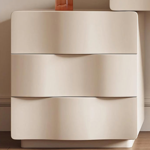 Turner Dressing Table With Large LED Mirror, Cream