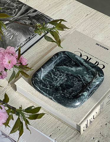 Mirembe Decorative Tray, Marble