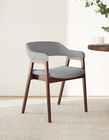 Murcell Matching Dining Chair, Leather Or Linen