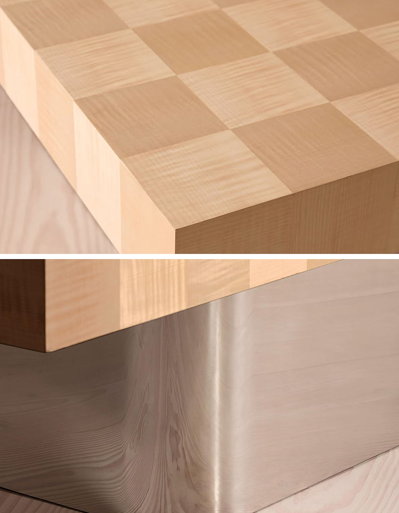 Abrahams Rectangle Coffee Table, Wood