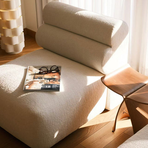 Bae Three Seater Corner Sofa, Modular Sofa, Velvet