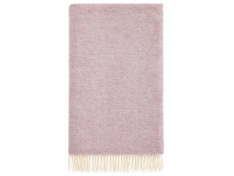 Sweet Shop Herringbone Pure New Wool Throws