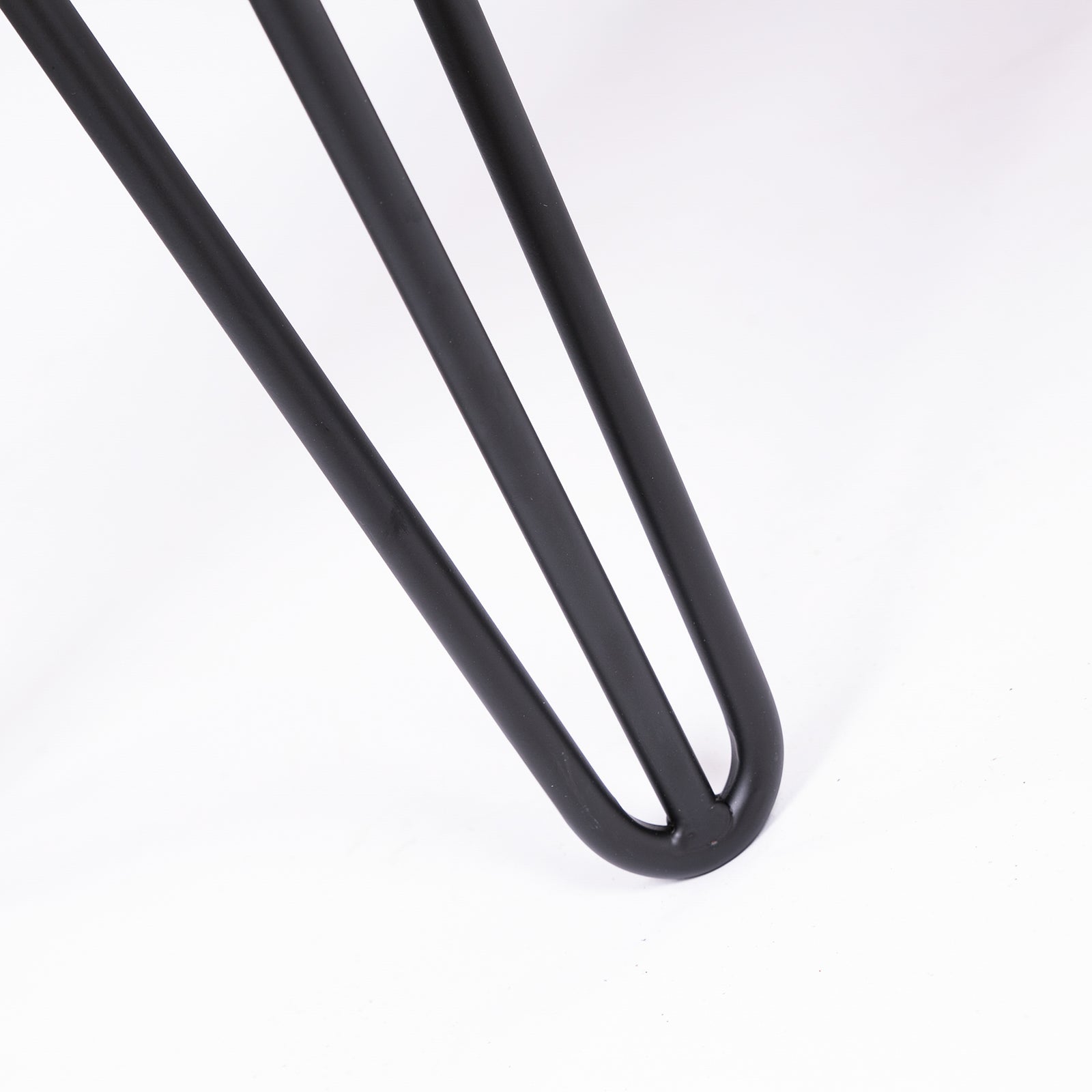 Dining Tables with Black Steel Legs - Industrial Wooden Table