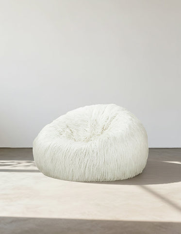 Soft Bean Bag Armchair and Stool