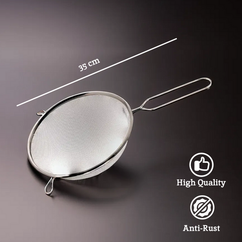 Zenigo Stainless Steel Mesh Sieve